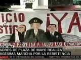 Madres de Plaza de Mayo realizan trigésima marcha por la resistencia