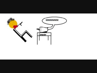 This is what happens when you try to kill your computer!!!