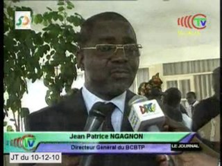 Session ordinaire du comité de direction BCBTP