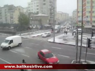 Balıkesir'de Şiddetli Kar Yağışı 11 Aralık 2010