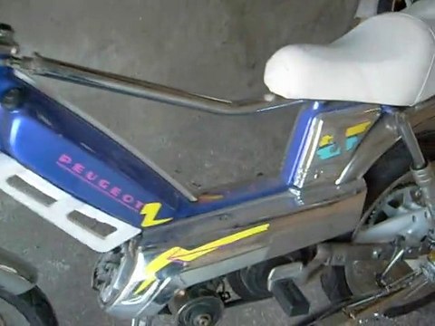 peugeot 103 spx hpl pots dakar chromé bidalot