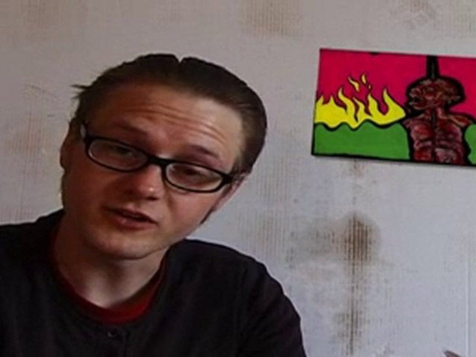 Emil Wissing explains some of his work