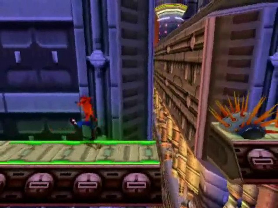 Test Crash Bandicoot 3 Warped 5e monde 1/3