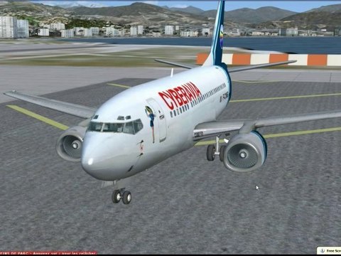Démarrage d'un Boeing 737-500 Wilco pour FSX