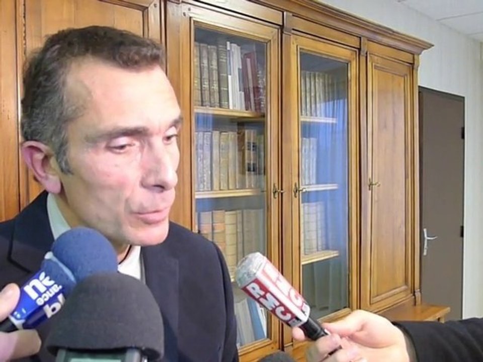 Conférence de presse Franck Rastoul, proc d'Orléans