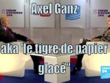 Axel Ganz le Tigre de Papier Glacé au Forum de la Culture-Marchandise d'Avignon