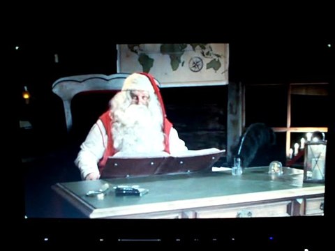 decembre 2010, message du Père-Noël