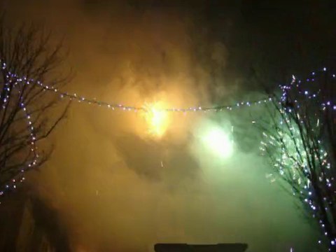 Fête de l'hiver Oyonnax 2010 Feu D'artifice Part 4