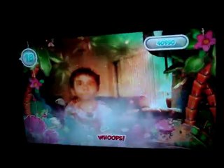 Kid Playing PS3 Move Game