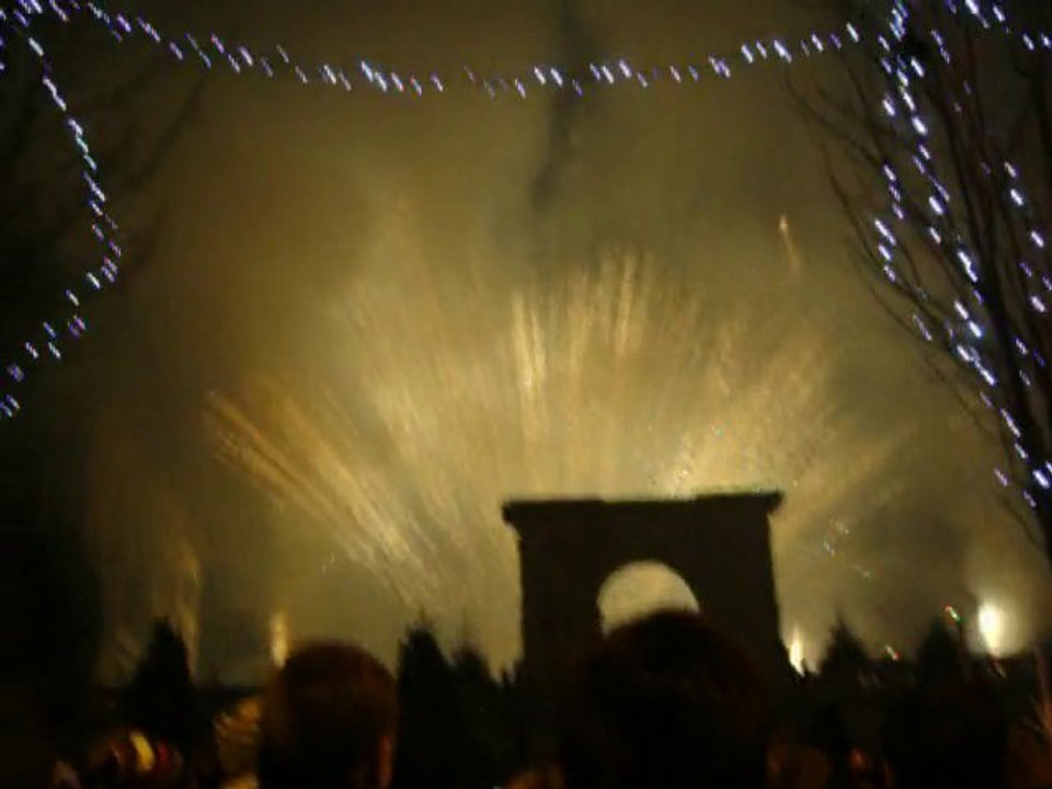 Fête de l'hiver Oyonnax 2010 Feu D'artifice Part 7