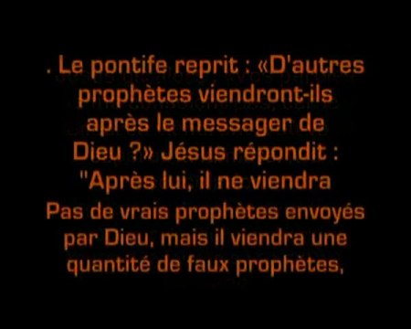 L'évangile caché par les chrétiens