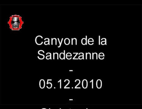 Canyon de la Sandezanne MDEG