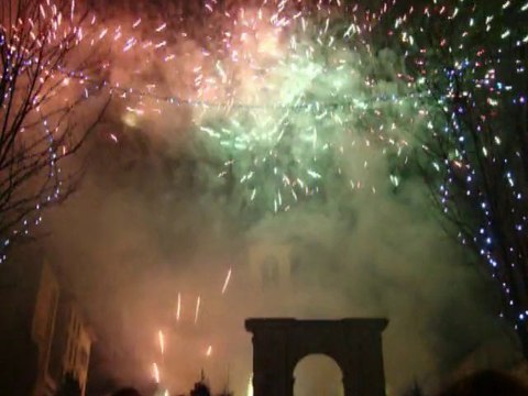 Fête de l'hiver Oyonnax 2010 Feu D'artifice Part 3