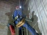 Travaux acro sur barrage