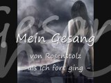 Rosenstolz - als ich fort ging (Cover/Karaoke)