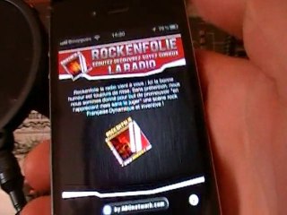 Application Iphone - Ipod Touch - Ipad - Rockenfolie, la rad