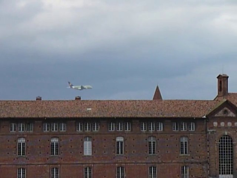 Le mastodonte A380 en plein vol