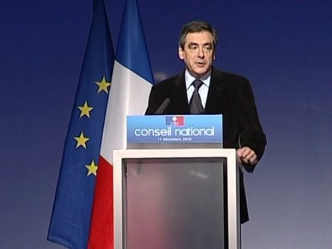 Conseil national UMP : Discours de François FILLON