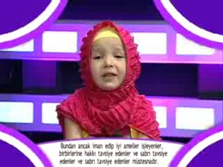 Bir İnci Kuran Okuyor-Asr suresi