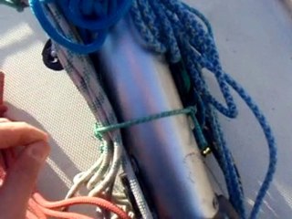 Dematage d'un voilier first18