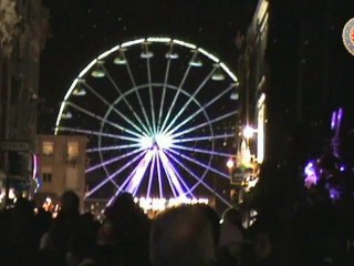 Descente du Beffroi de Douai par le père Noel