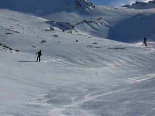 Descente du col de la roue