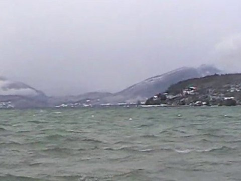 Le lac d'Annecy le Samedi 27 Novembre 2010