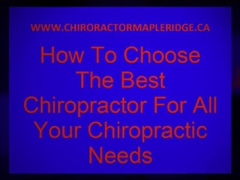 Chiropractors In Maple Ridge- Get Relief For Joint And Musc
