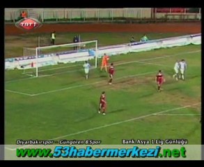 Diyarbakırspor: 0 - Güngören Belediyespor: 0