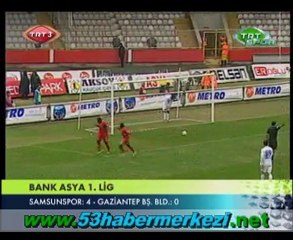 Samsunspor: 4 - Gaziantep Büyükşehir Belediyespor: 0