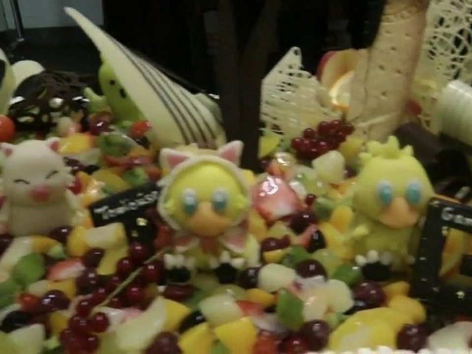 Gateau Square Enix Toulouse Game Show