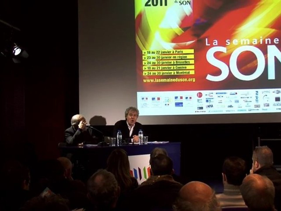 Semaine du Son 2011 - Christian Hugonnet