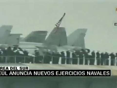 Sudcorea anuncia nuevos ejercicios militares en zona de conflicto