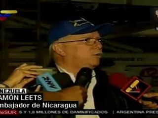 Llegó a Venezuela tercer lote de asistencia humanitaria enviada por Nicaragua