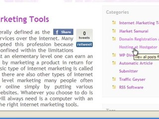 Internet Marketing Tools