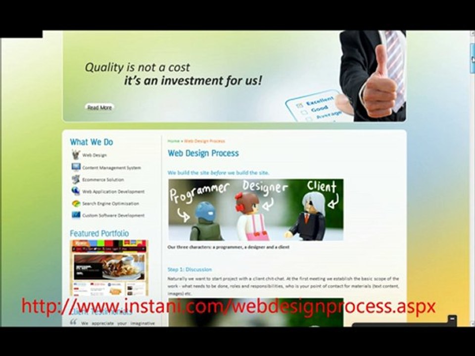 Instani - Web Design Company