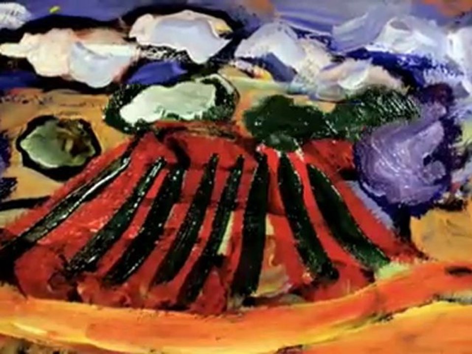 Love for Art  A Girl Stop Motion Animation Art Painting