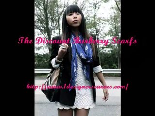 The Discount Burberry scarfs