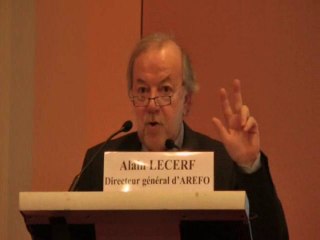 Quel avenir pour les foyers logements ? Alain Lecerf, Arefo