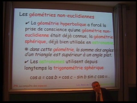 La conquête des espaces, une odyssée mathématique­