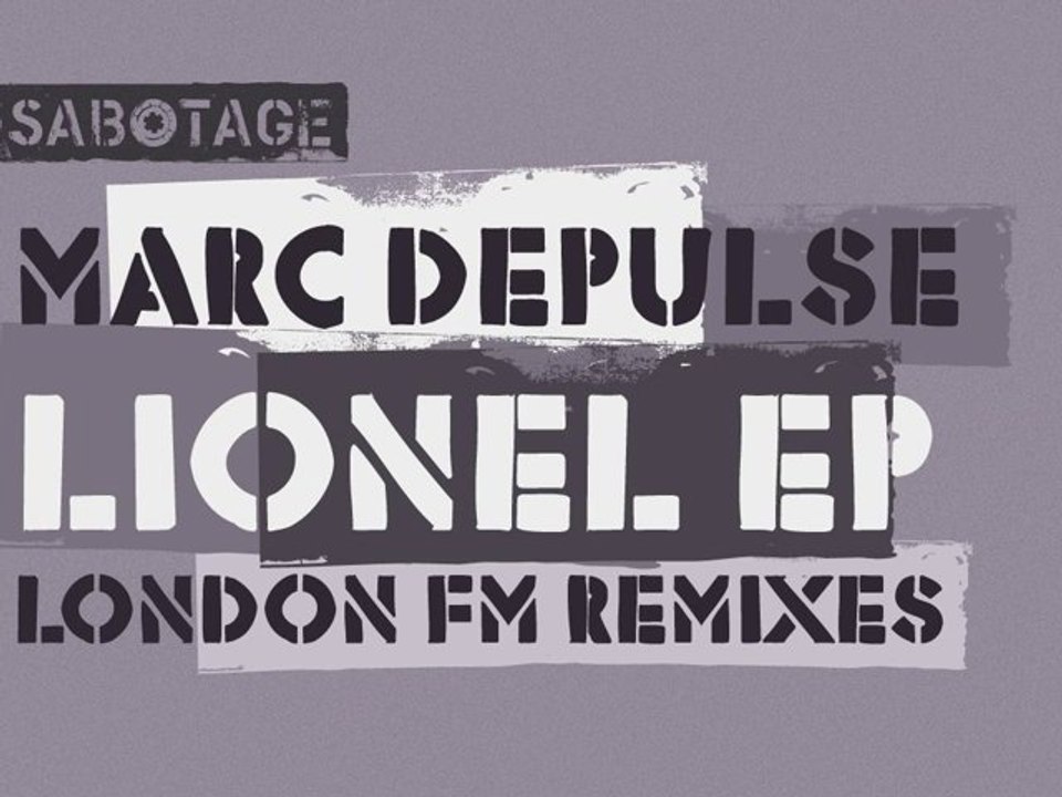 Marc DePulse - Lionel [SBTG006]