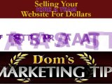 Selling Your Website For Dollars