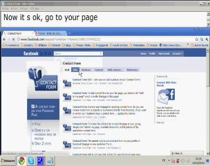 How to add a contact form on your facebook fan page