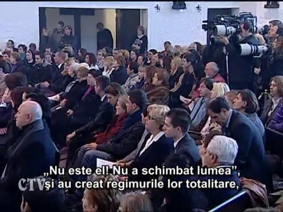 Papa: Lumina adevărului schimbă lumea, nu ideologiile!