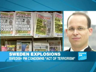 Swedish police probe suspected 'terrorist' attacks
