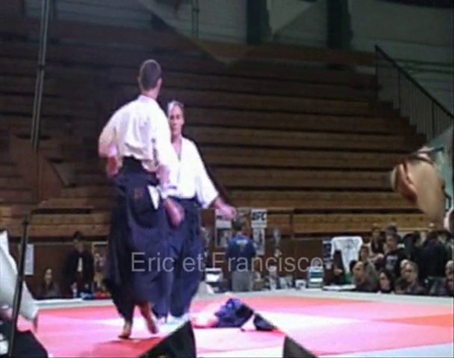 Aikido Francisco Campelo démoPM salon arts martiaux genève