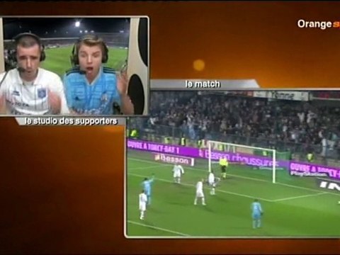 Studio des supporters Auxerre - Marseille