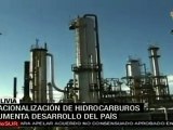 Bolivia: nacionalización de hidrocarburos aumenta desarroll