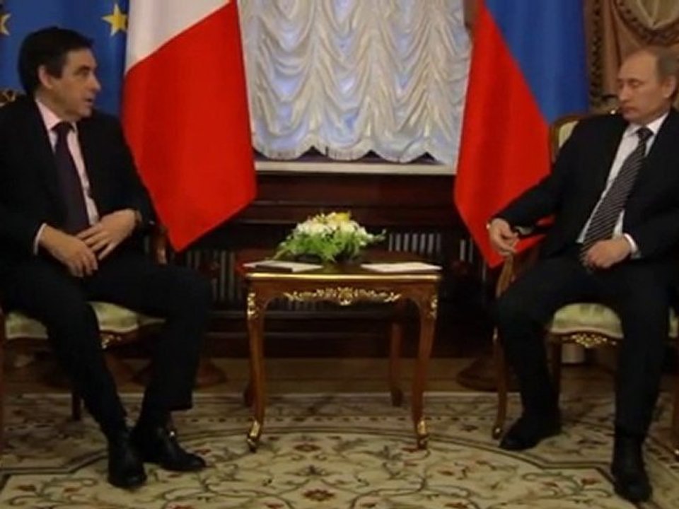 Fillon rencontre Poutine à Moscou