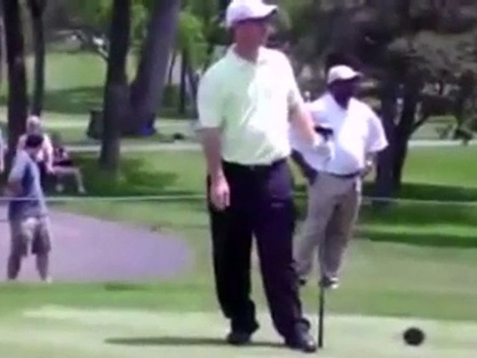 David Duval Tees Off
